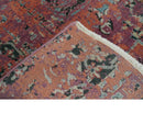 2x4 Hand Knotted Modern Abstract Rust And Purple Wool Rug