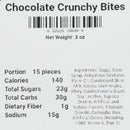 Freeze Dried Chocolate Crunchy Bites | Pack of 2 | 3 oz | Wicked Good Foods