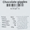SALE | Freeze Dried Chocolate Giggles | 1 oz | Wicked Good Foods