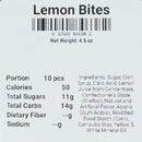 Freeze Dried Lemon Bites | Pack of 3 | 3 oz | Wicked Good Foods