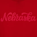 Nebraska Husker Puff Long Sleeve Shirt | Red | Double Play Apparel & Engraving LLC