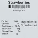 Freeze Dried Strawberries | Pack of 3 | 1 oz | Wicked Good Foods