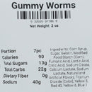 SALE | Freeze Dried Gummy Worms | 1 oz | Wicked Good Foods