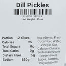 SALE | Freeze Dried Pickles | .35 oz | Wicked Good Foods