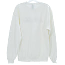 Nebraska Husker Puff Crewneck Sweatshirt | White with Red Lettering | Double Play Apparel & Engraving LLC