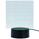 Customizable LED Lighted Plaque | Create Your Own Saying | Glowing Creation