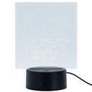 Inspirational LED Lighted Plaque | Multiple Sayings | Glowing Creation