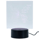Customizable LED Lighted Memorial Plaque | Create Your Own | Glowing Creation