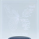 Customizable LED Lighted Memorial Plaque | Create Your Own | Glowing Creation