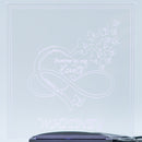Customizable LED Lighted Memorial Plaque | Create Your Own | Glowing Creation