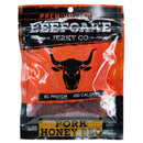 Beefcake Jerky Co Pork Honey BBQ Jerky | 2.7 oz | No Nitrates or Nitrites | Gold Dust Kettle Corn