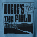 SALE | WTF (Where's The Field) Tank Top | Blue | Multiple Sizes | Screen Machine