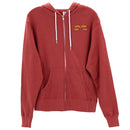 SALE | Nebraska Reflection Collection Zip Up Hoodie | Rust | Multiple Sizes | Screen Machine