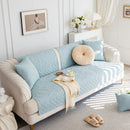 Cotton Quilted Sofa Cover, Non-Slip Couch Protector Fits Backrest, Seat & Armrest