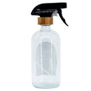 SALE | "For Everything There Is a Season" Clear Glass Lotion & Soap Bottle | 16 oz | Plains + Simple
