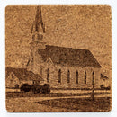 Etched Cork Coaster | Multiple Designs | Single Coaster | RCK Creations & More