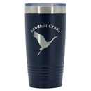 Sandhill Crane Stainless Steel Vacuum Insulated Tumbler | 20 oz | Multiple Colors | RCK Creations and More