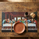 3 Packs of Last Supper Paper Placemats (40 per pack) | Funny Peel-Off Pad for a Biblical Feast at Home