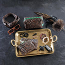 3-Piece Cosmetics Bag in Leopard | Toiletries Storage Travel Organizer Make-Up Case