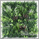 Artificial Plants Green Wall Panel - AMAZONIA - 3.3' x 3.3' - | DECKO VERDURE (10.89 sq. feet panel)