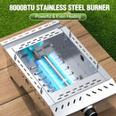 3 Burners Portable Propane Griddle，25 inch Stainless Steel Gas Grill，24,000 BTU Table Top Grill TG0130C
