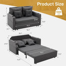 3 in 1 Convertible Sofa Bed with Storage and USB