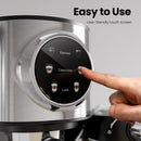 3 in 1 Professional Espresso Maker with Dual Heating System & Capsule Compatible CM8008