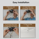 3-in-1 Remote Control for Ceiling Fan