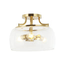 3-Light Modern Flush Mount Lighting