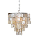 3-Light Traditional Shell Pendant Lighting