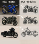 Your Personalized Motorcycle Silhouette