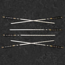 "Viking" Set in a Leather Case Camping Accessories BBQ Skewers Set  in a Leather Case, 7 items