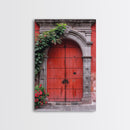 Change3 Indian Wall Art, Colorful Indian Doors, Framed Canvas Print, Painting Print, Traditional Hindu Architecture, Ready To Hang