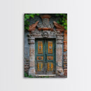 Change223 Colorful Indian Architecture Canvas Print, Traditional Art if India, Photography Print, Indian Wall Art, Living Room Decor