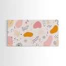 Mid Cenutry Modern Retro 90s Inspired Shopping Mall Wall Art Canvas Print, Abstract Art, Horizontal Canvas Ready To Hang