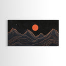Retro Abstract Art, Art Deco Style, Atomic Age Inspired Wall Art, Pueblo Style Southwestern Art