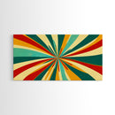 Modern Abstract Mid-Century Wall Art Original Design, Giclee Canvas Print Modern Home Decor, Retro Art