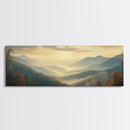Large Abstract Mountains Painting on Canvas Print, Mountain Painting Modern Living Room Wall Art Gift for Her Custom Oil Painting Print