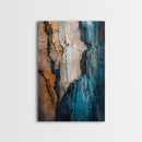 Textured Abstract, Moody Wall Art, Canvas Print, Wabi Sabi Art, Rustic Decor, Southwest Wall Art, Modern Art, Gift Idea, Living Room Art