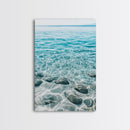 Tranquil Ocean, Coastal Decor, Seascape Painting, Coastal Landscape Art, Nautical Wall Art, Blue and Green Wall Art, Canvas Print