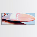 Surfboard Still Life, Beach Vibes, Ocean Lover, Coastal Wall Art, Canvas Print, Minimalist Decor, Bedroom Aesthetic, Summer Gift