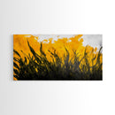 Abstract Grass, Autumn Tones, Nature Art, Canvas Print, Fall Decor, Farmhouse Art, Earthy Tones, Bedroom Wall Art, Rustic Home Decor