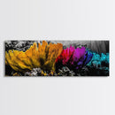 Abstract Reef, Vibrant Ocean, Canvas Print, Underwater Fantasy, Coastal Home Art, Marine Life Artwork, Modern Ocean Wall Decor