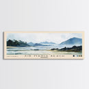 Air Manis Beach, Indonesia Watercolor Beach Print, Vacation Gift, Indonesia Wall Art, Framed Canvas Print, Framed Beach Painting