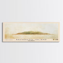 Bazaruto Island, Mozambique Watercolor Beach Print, Vacation Gift, Mozambique Wall Art, Beach Painting, Beach Decor, Beach Painting