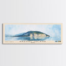 Bréhat Island, France Watercolor Beach Print, Vacation Gift, France Wall Art, Beach Painting, Beach Decor, Beach Painting