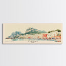 Capri, Italy Watercolor Beach Print, Vacation Gift, Italy Wall Art, Beach Painting, Beach Decor, Beach Painting