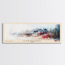 Changdao, China Watercolor Beach Print, Vacation Gift, China Wall Art, Beach Painting, Beach Decor, Beach Painting