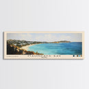 Maundays Bay, Anguila Watercolor Beach Print, Vacation Gift, Anguila Wall Art, Framed Canvas Print, Framed Beach Painting