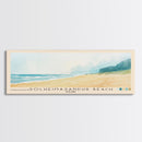 Solheimasandur Beach, Iceland Watercolor Print, Vacation Gift, Iceland Wall Art, Beach Painting, Beach Decor, Large Wall Art, Wood Frame Art